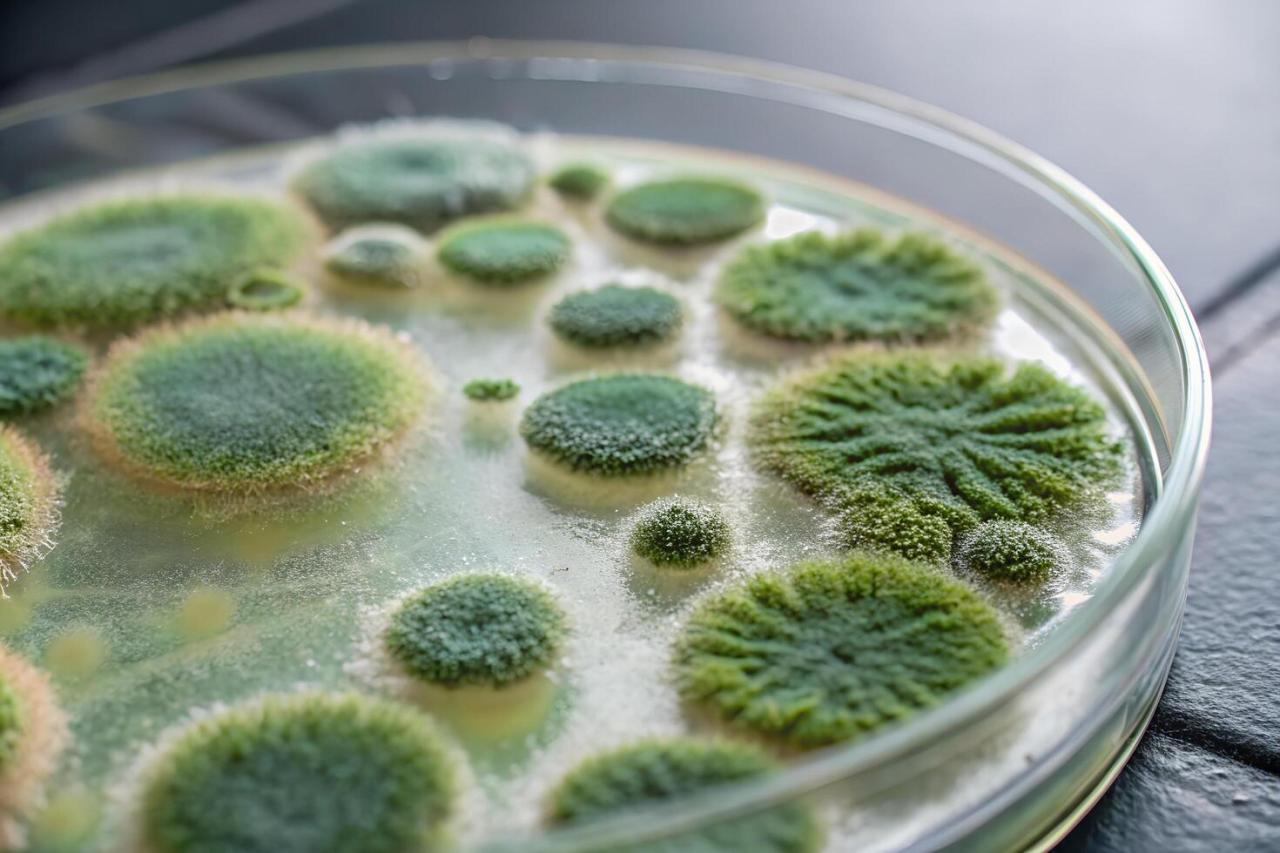 Premium AI Image | macro photography of colorful wild growing bacteria ... How To Prepare For A Job Interview